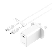ESSENTIALS 30W USB-C PD WALL CHARGER BUNDLE