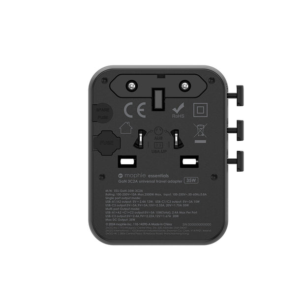 35W TRAVEL ADAPTER